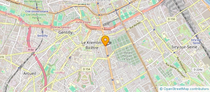 localisation de l'entreprise MADAME ESTELLE DORIOT  LE KREMLIN-BICETRE