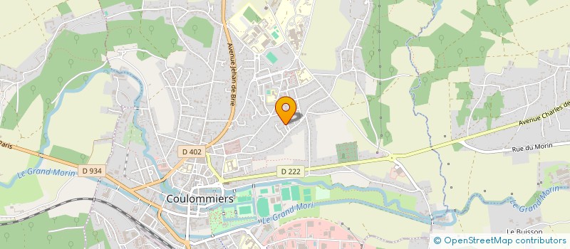 localisation de l'entreprise MADAME ESTELLE DOUILHET à COULOMMIERS