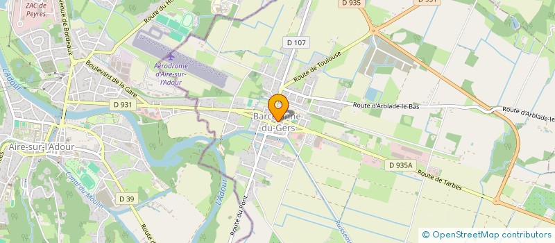 localisation de l'entreprise MADAME ESTELLE DUAUT  BARCELONNE-DU-GERS