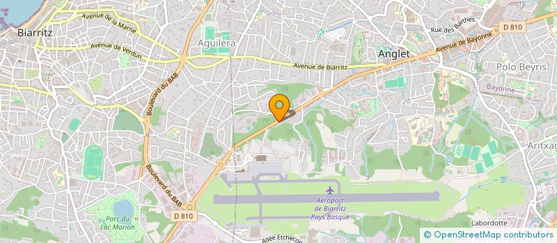 localisation de l'entreprise MADAME ESTELLE DUCASSOU  ANGLET