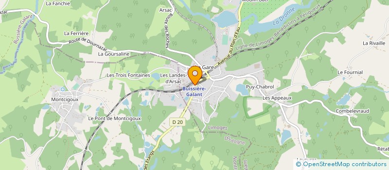 localisation de l'entreprise MADAME ESTELLE DUCOURET à VOUZAN