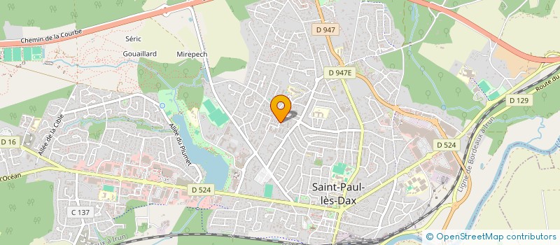localisation de l'entreprise MADAME ESTELLE DUPRAT à SAINT-PAUL-LES-DAX