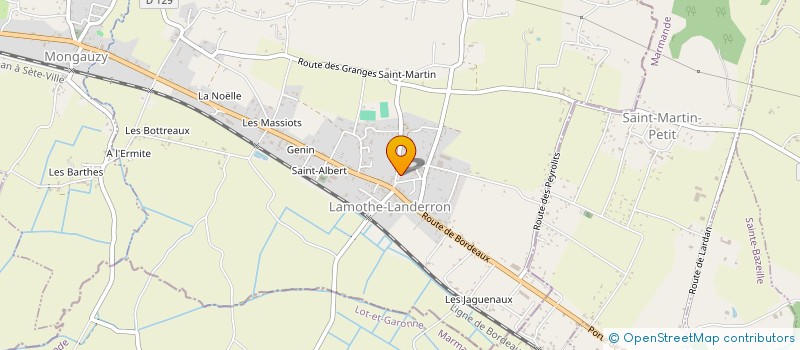 localisation de l'entreprise MADAME ESTELLE DUPUY  VALRAS-PLAGE