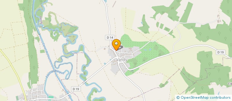 localisation de l'entreprise MADAME ESTELLE DURAND  VANDY