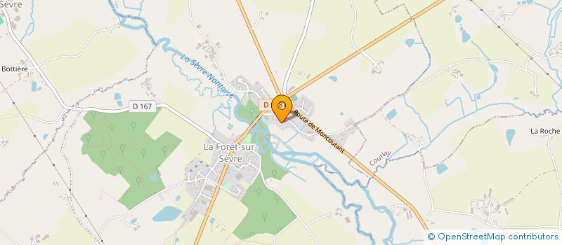 localisation de l'entreprise MADAME ESTELLE ELUARD  LA FORET-SUR-SEVRE