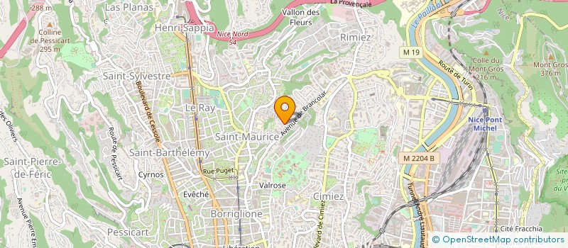 localisation de l'entreprise MADAME ESTELLE ESCOLANO  NICE