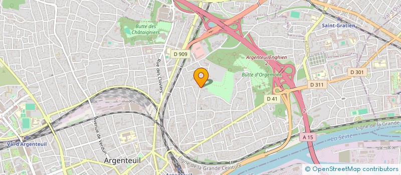 localisation de l'entreprise MADAME ESTELLE ESTELLE FIONA  ARGENTEUIL