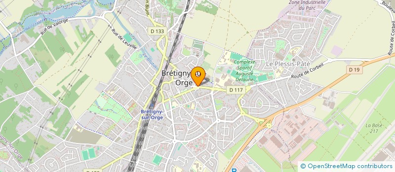 localisation de l'entreprise MADAME ESTELLE ETIENNE  BRETIGNY-SUR-ORGE