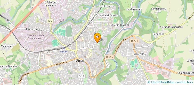localisation de l'entreprise MADAME ESTELLE FARGEAS à DINAN