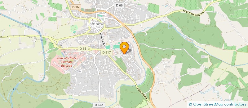 localisation de l'entreprise MADAME ESTELLE FARGES  LAMBESC