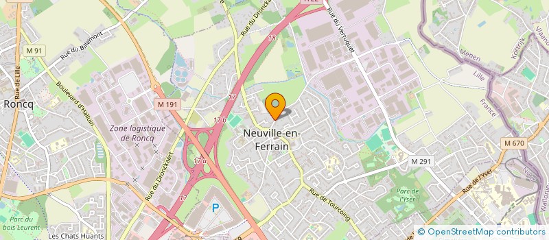 localisation de l'entreprise MADAME ESTELLE FAUBEL  NEUVILLE-EN-FERRAIN