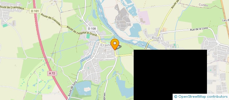 localisation de l'entreprise MADAME ESTELLE FAURE  CRAINTILLEUX