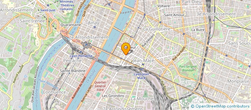 localisation de l'entreprise MADAME ESTELLE FAURE  LYON