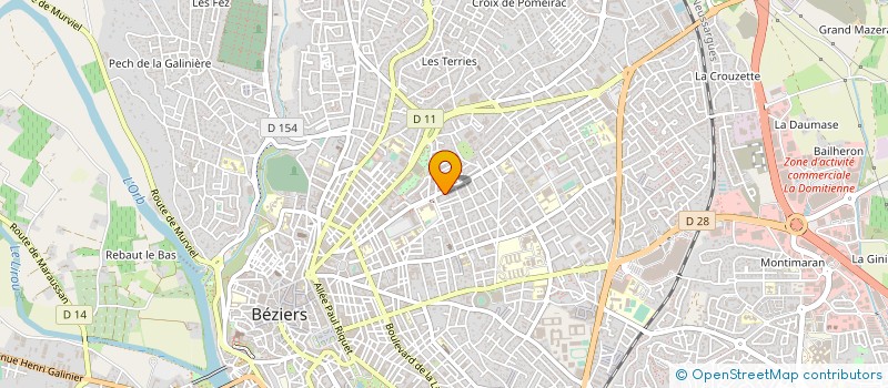 localisation de l'entreprise MADAME ESTELLE FENECH à BEZIERS
