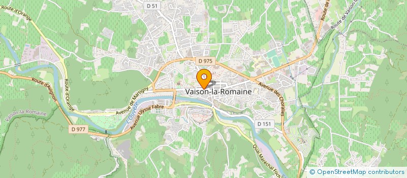 localisation de l'entreprise MADAME ESTELLE FERRIER à VAISON-LA-ROMAINE
