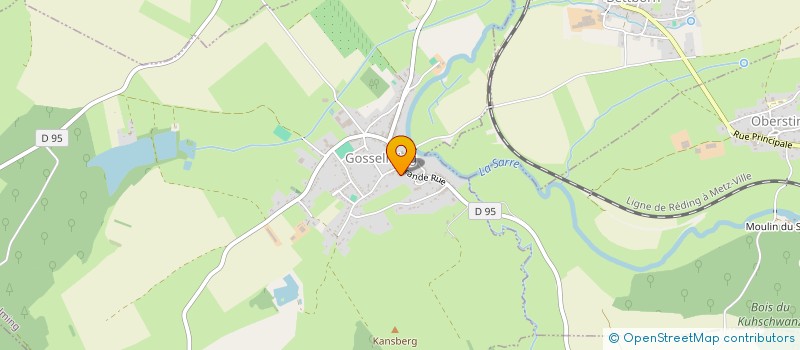 localisation de l'entreprise MADAME ESTELLE FETIQUE  GOSSELMING