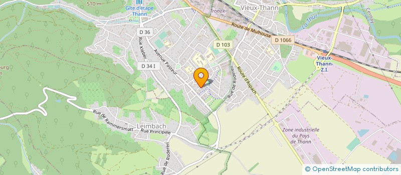 localisation de l'entreprise MADAME ESTELLE FINCK  THANN