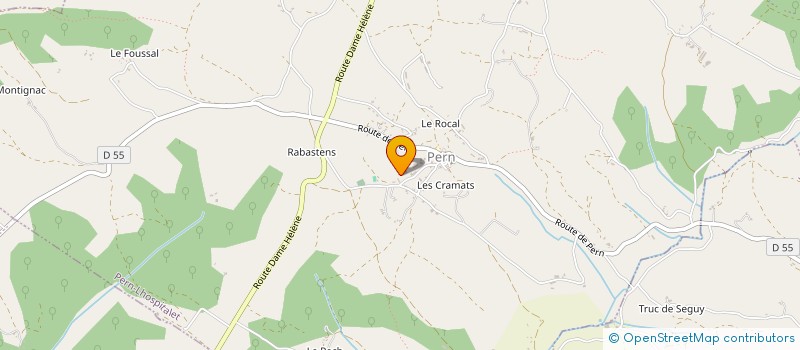 localisation de l'entreprise MADAME ESTELLE FLORES  SAINT-PAUL-FLAUGNAC