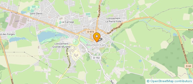 localisation de l'entreprise MADAME ESTELLE FLUCHER  BOURBON-LANCY