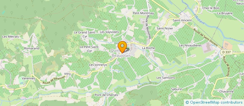 localisation de l'entreprise MADAME ESTELLE FOUBERT  BELLEVILLE-EN-BEAUJOLAIS