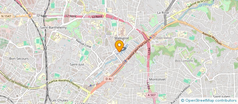 localisation de l'entreprise MADAME ESTELLE FOUCQUETEAU à MARSEILLE