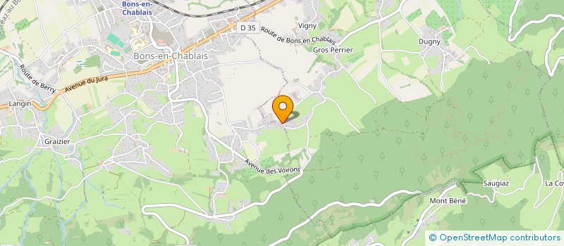 localisation de l'entreprise MADAME ESTELLE FRANCESCHINI  BONS-EN-CHABLAIS