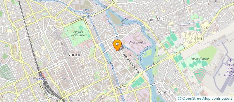 localisation de l'entreprise MADAME ESTELLE FRANZEN  NANCY