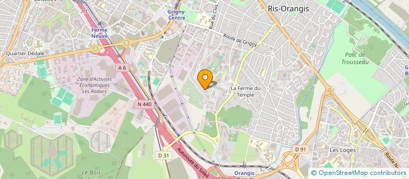 localisation de l'entreprise MADAME ESTELLE-GABRIELLE PLAUT à RIS-ORANGIS