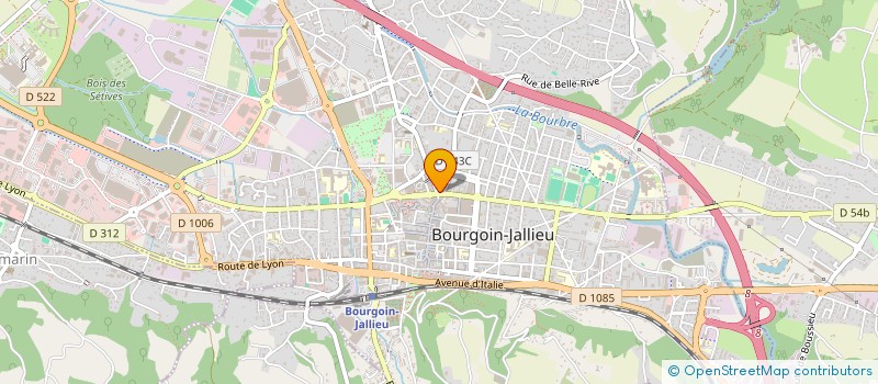 localisation de l'entreprise MADAME ESTELLE GAILLARD à BOURGOIN-JALLIEU