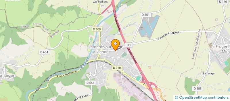 localisation de l'entreprise MADAME ESTELLE GALVAING à LEMPDES-SUR-ALLAGNON