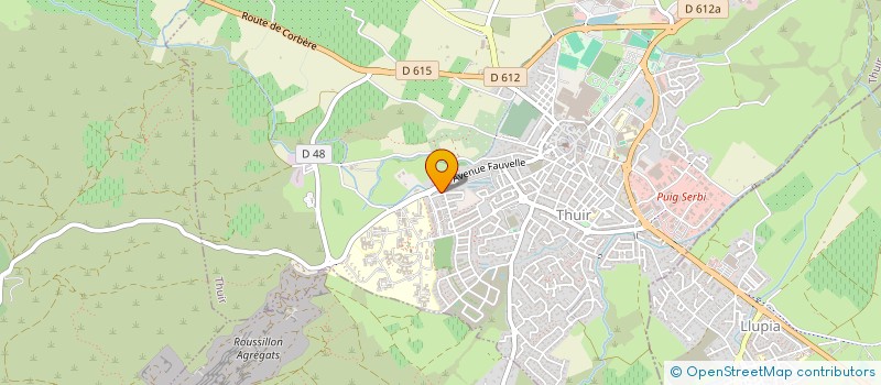 localisation de l'entreprise MADAME ESTELLE GARCIA  THUIR