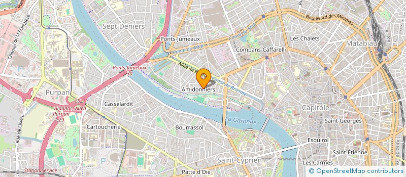 localisation de l'entreprise MADAME ESTELLE GARDES  TOULOUSE