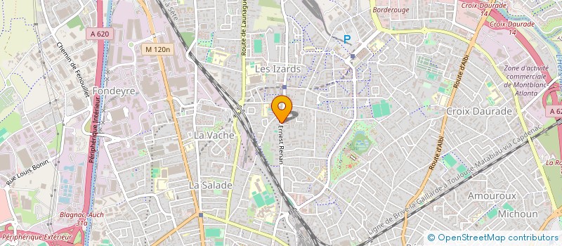 localisation de l'entreprise MADAME ESTELLE GARDOLL  TOULOUSE