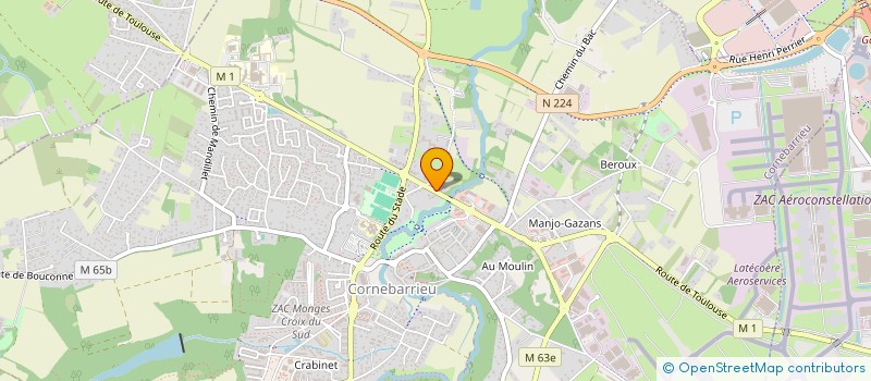 localisation de l'entreprise MADAME ESTELLE GARY  DAUX