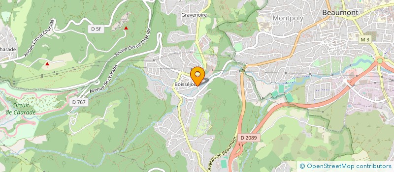 localisation de l'entreprise MADAME ESTELLE GAYON à CEYRAT