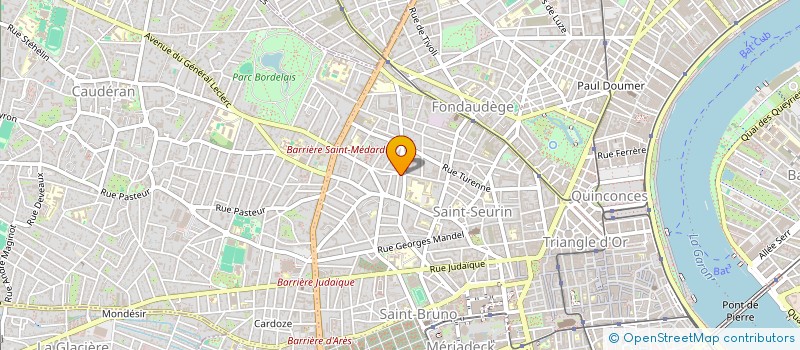 localisation de l'entreprise MADAME ESTELLE GENTILLEAU  BORDEAUX