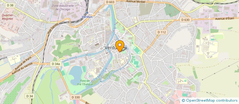localisation de l'entreprise MADAME ESTELLE GIARDINO  VERDUN