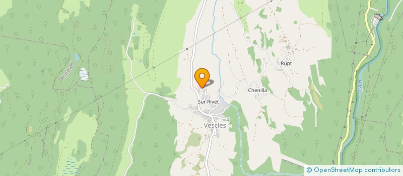 localisation de l'entreprise MADAME ESTELLE GIOVANNONI  VESCLES