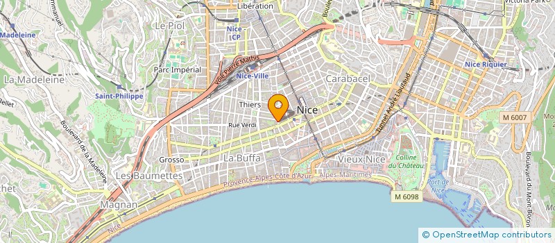localisation de l'entreprise MADAME ESTELLE GIRARD à NICE