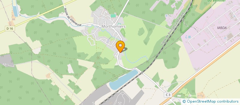 localisation de l'entreprise MADAME ESTELLE GIRARD  MORTHOMIERS
