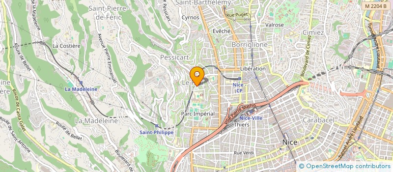 localisation de l'entreprise MADAME ESTELLE GOGIBUS à NICE