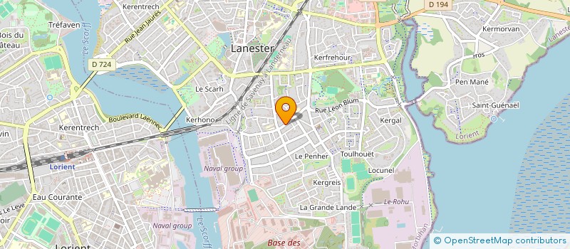 localisation de l'entreprise MADAME ESTELLE GOINDA  LANESTER