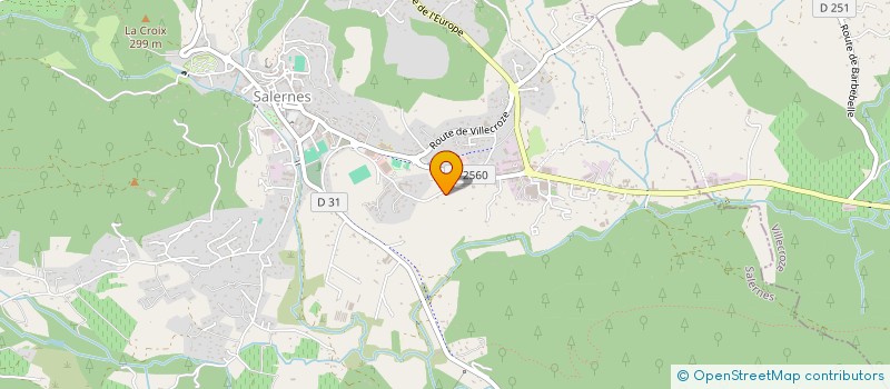 localisation de l'entreprise MADAME ESTELLE GOLLAIN  SALERNES