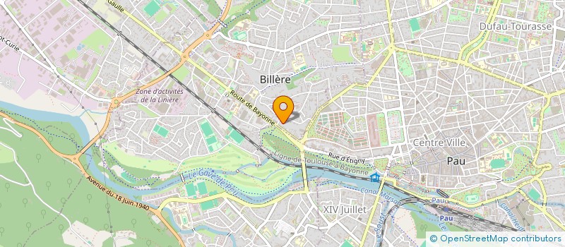 localisation de l'entreprise MADAME ESTELLE GONCALVES  BILLERE