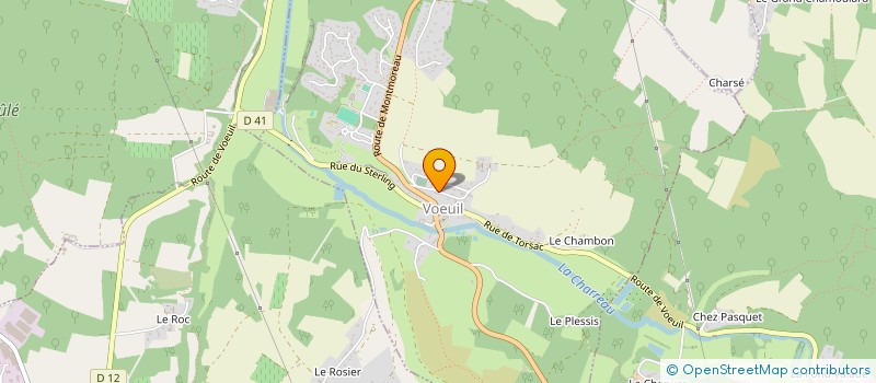 localisation de l'entreprise MADAME ESTELLE GORCEIX à VŒUIL-ET-GIGET