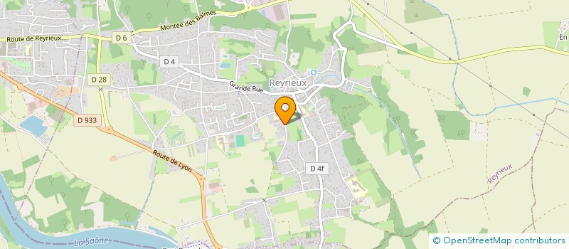 localisation de l'entreprise MADAME ESTELLE GOUDARD à REYRIEUX