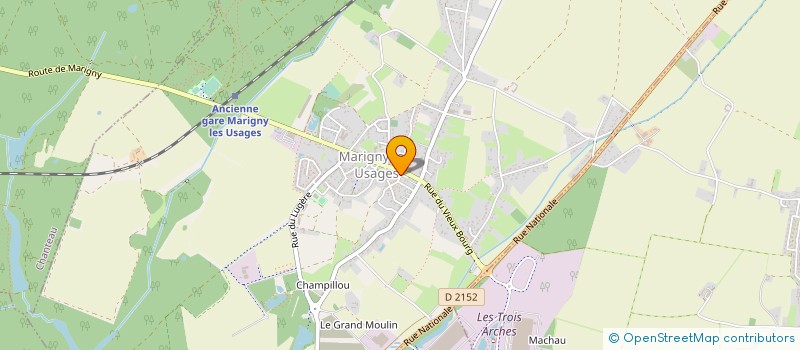localisation de l'entreprise MADAME ESTELLE GOUEFFON à MARIGNY-LES-USAGES