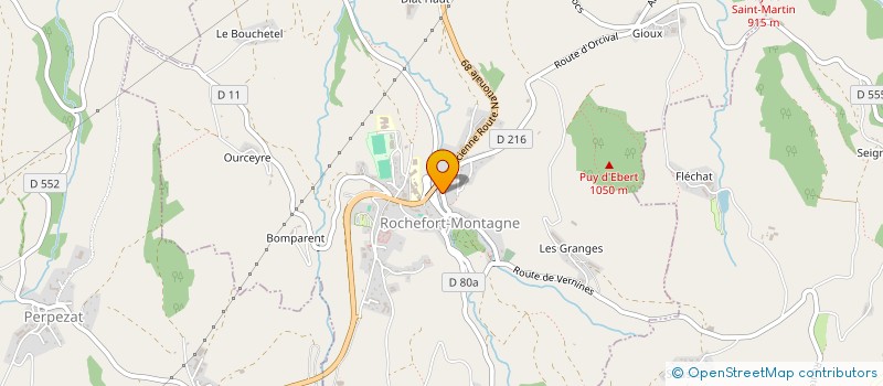 localisation de l'entreprise MADAME ESTELLE GOURDY  ROCHEFORT-MONTAGNE