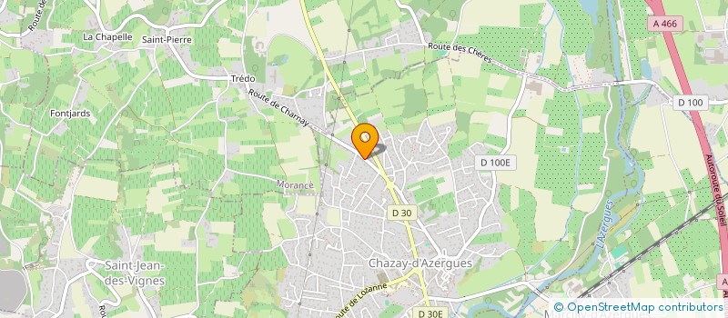 localisation de l'entreprise MADAME ESTELLE GOUTTENOIRE  CHAZAY-D'AZERGUES