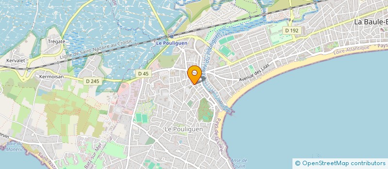 localisation de l'entreprise MADAME ESTELLE GRAIGNIC à LE POULIGUEN
